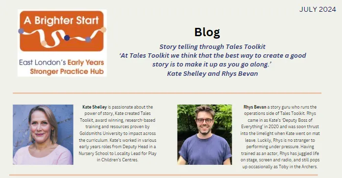A Brighter Start Blog- Tales Toolkit