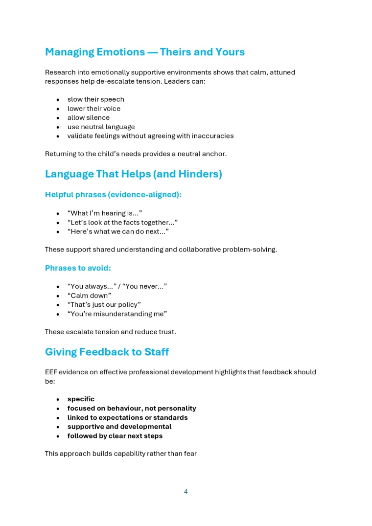 Challenging Conversations 4