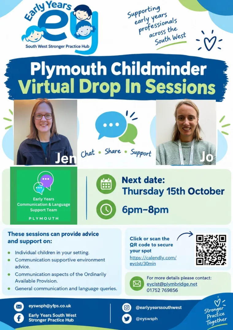 Plymouth Childminder Drop - Ins | Stronger Practice Hubs