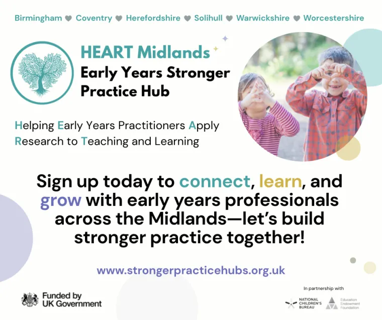 HEART Midlands EY SPH flyer
