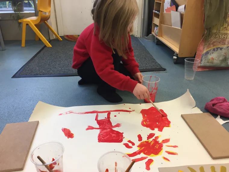 Developing concentration ,control and artistic representation