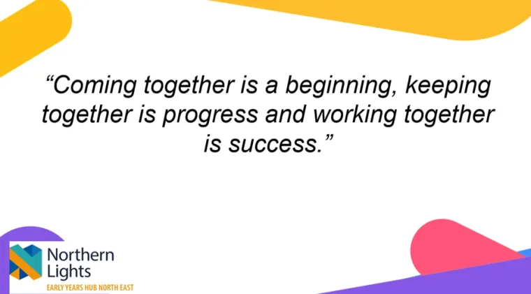 Slide from Learning and Dissemination Event