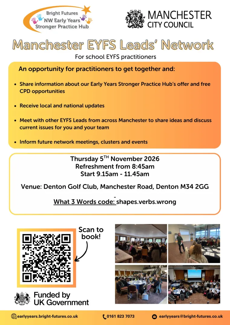 Manchester EYFS Leads Network nov 26