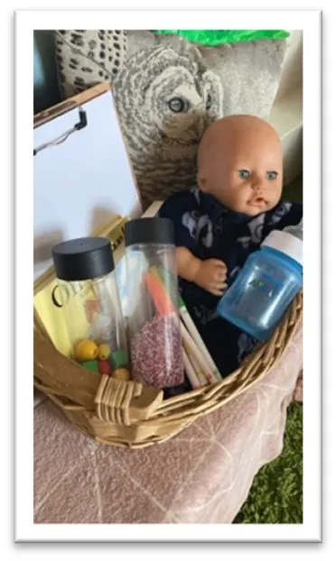 Basket of toys