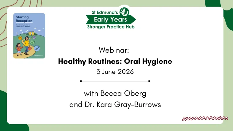 Oral Health webinar title page