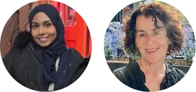 Rizwana and Caroline brighterstart