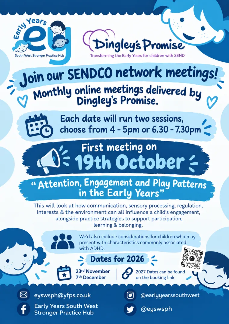 SENDCO Network with Dingley's Promise | Stronger Practice Hubs