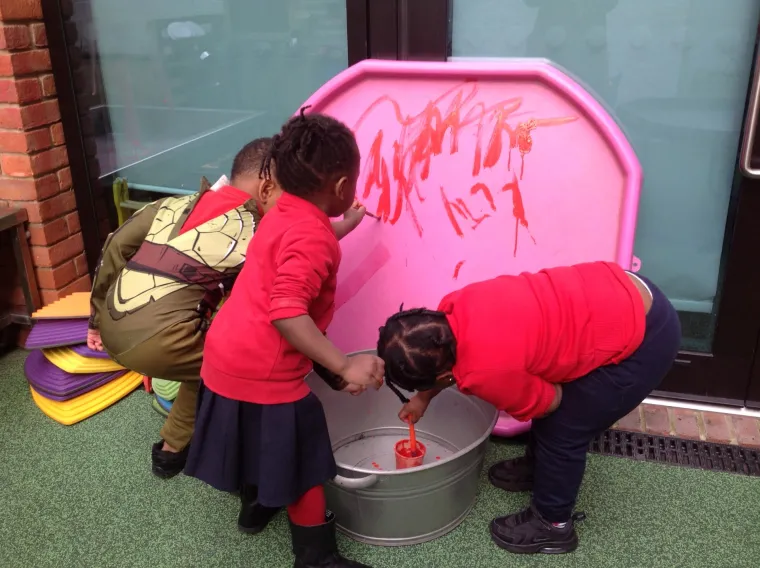 large mark making