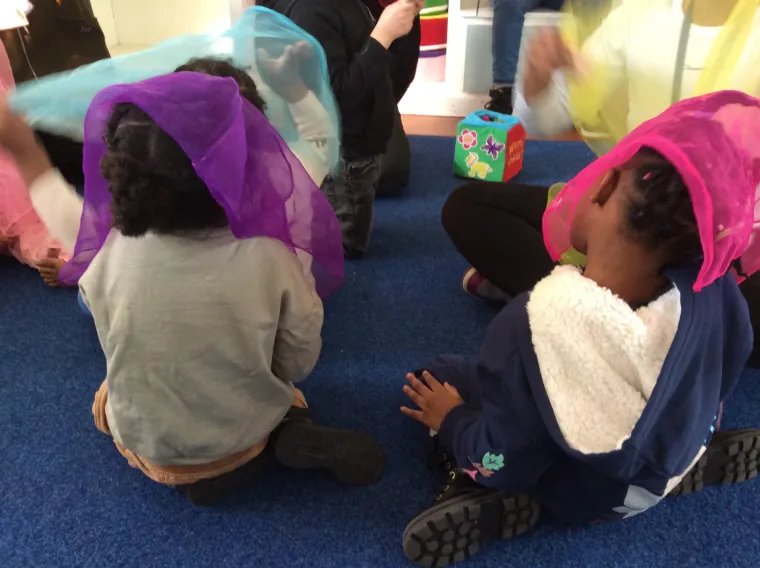 therapy with scarves
