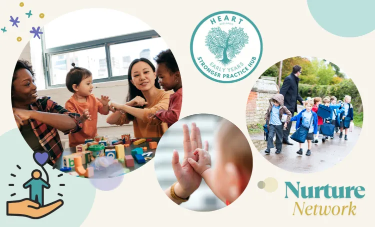 Cover image for the HEART Midlands Nurture Network - Session 1