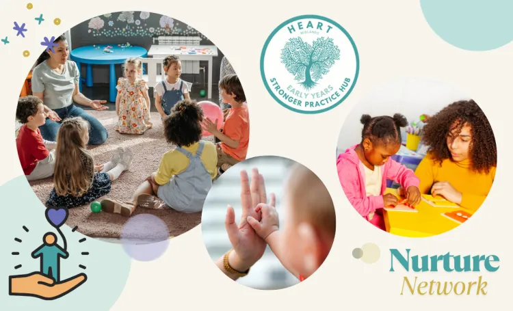 Cover image for the HEART Midlands Nurture Network - Session 4