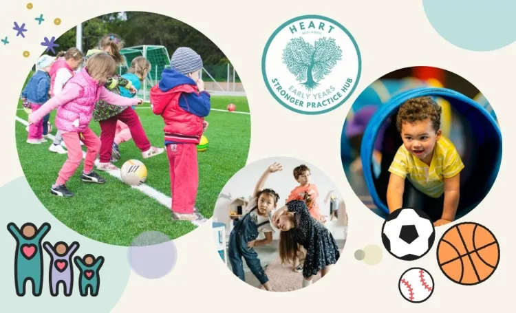 Children enjoying physical movement