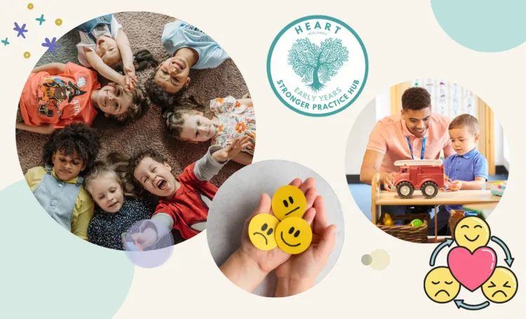 Cover image for the HEART Midlands webinar: Supporting Self-Regulation