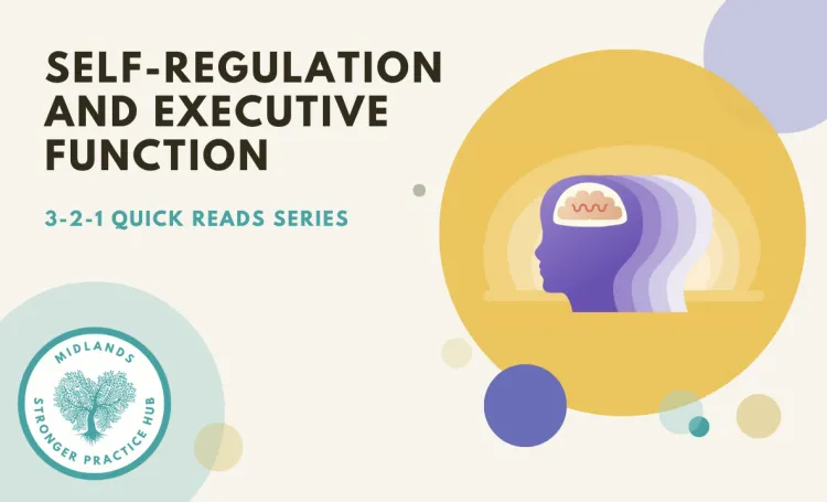 Cover image for the HEART Midlands SPH '3-2-1 Quick Reads: Self-Regulation' resource
