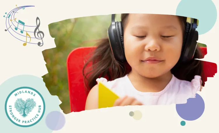 Cover image for the HEART Midlands SPH blog: Musical Food for Thought