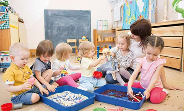 children playing