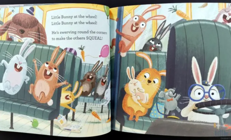 Bunnies on the bus