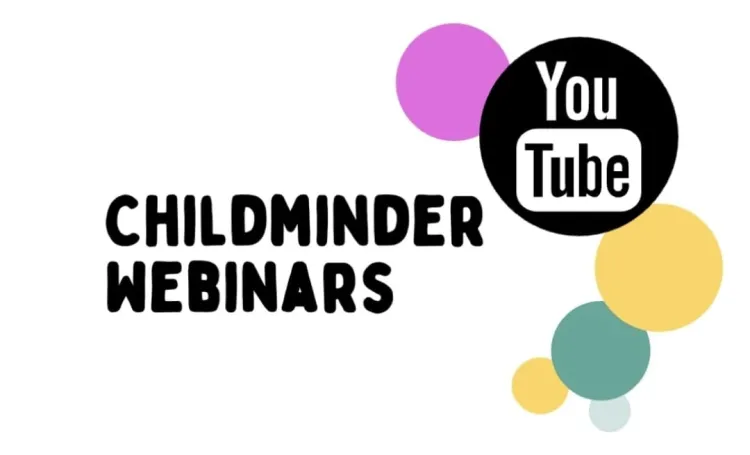 Childminder Webinar Recordings Logo