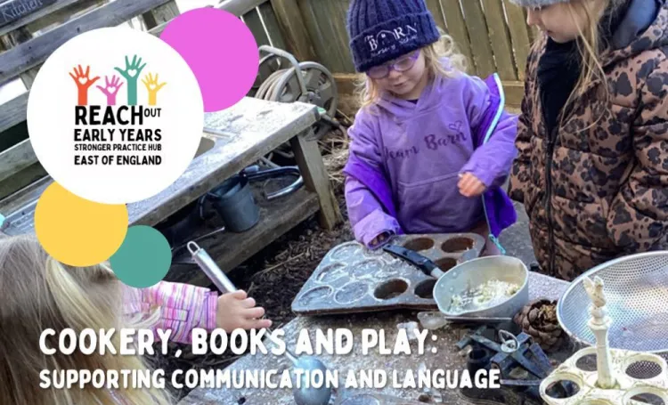 Cooker, Books and Play Logo
