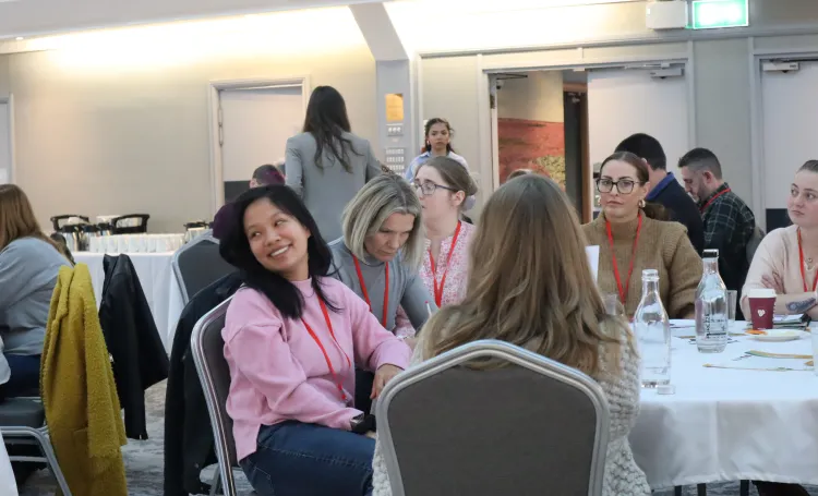 Attendees at the conference