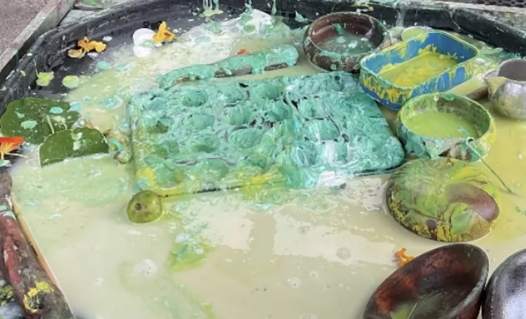 Sensory play items in a tough tray