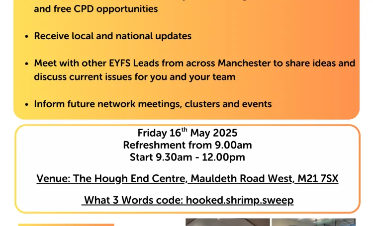 manchester EYFS Leads May 25