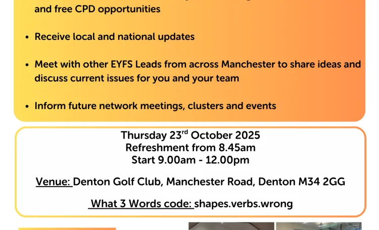 EYFS Leads Network October 25