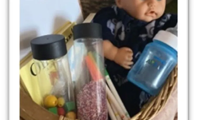 Basket of toys
