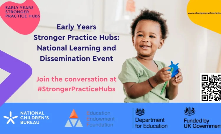 Stronger Practice Hubs event infographic