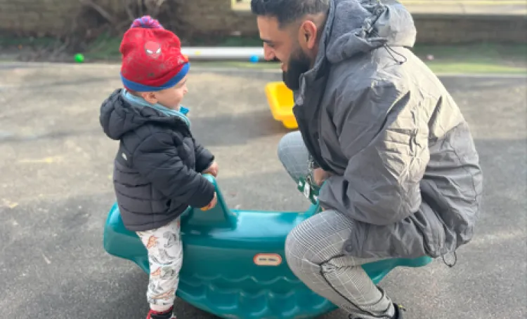 Juraj and child