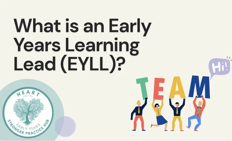 What is an Early Years Learning Lead (EYLL)?